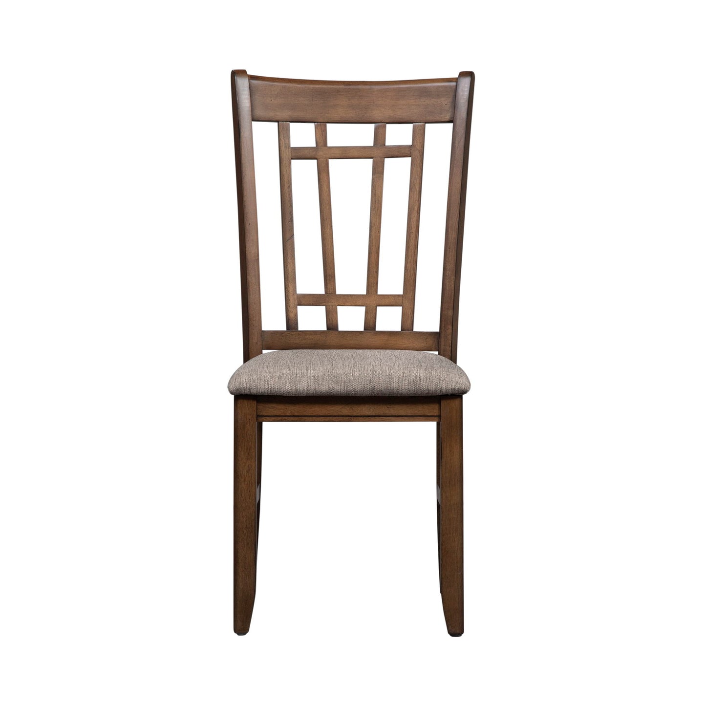 Santa Rosa - Lattice Back Side Chair - Antique Honey