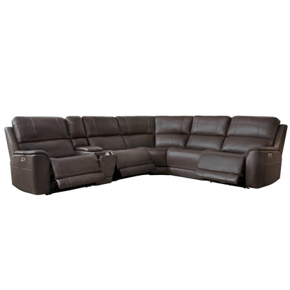 Easton - Power Reclining Sectional With Power Adjustable Headrests