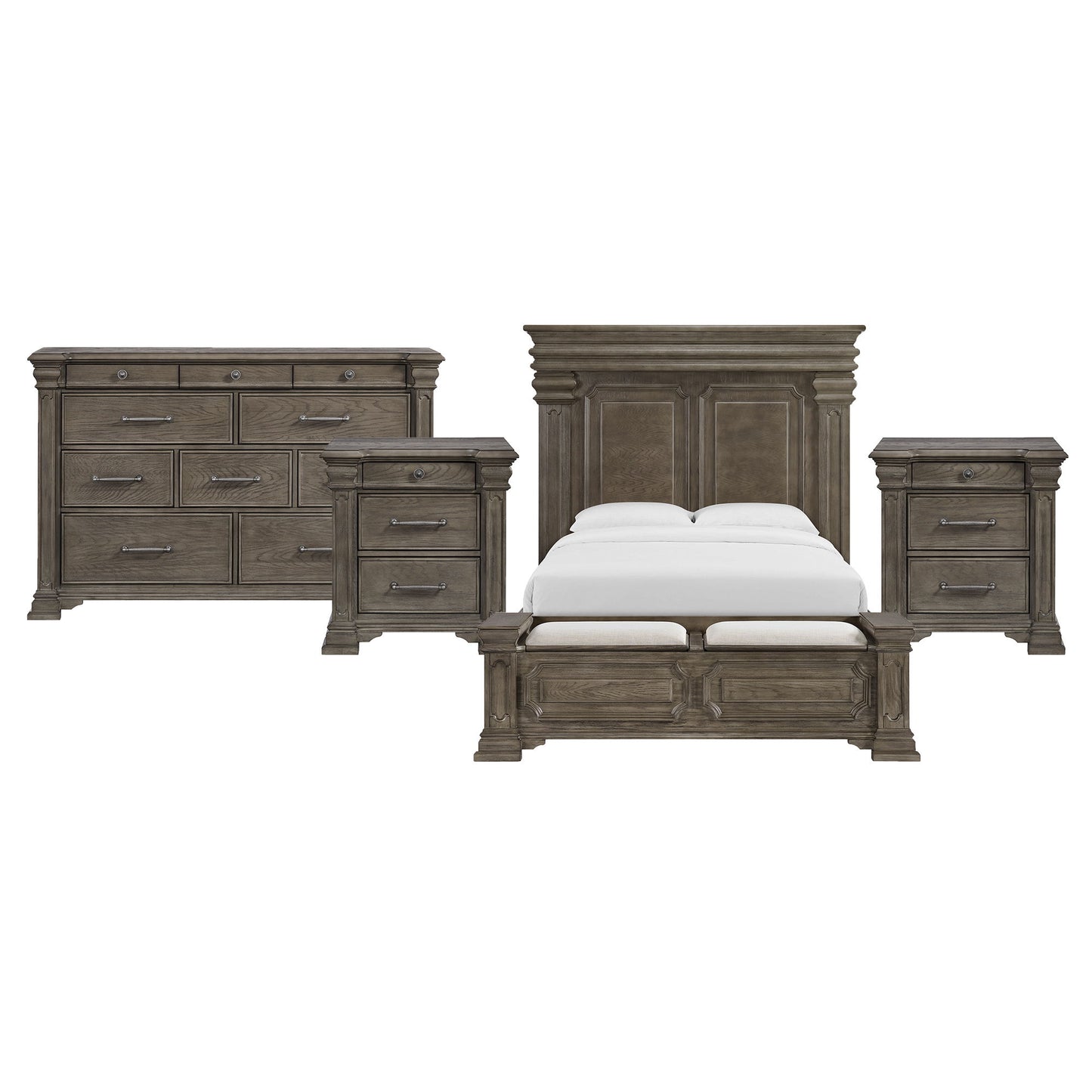 Kings Court - Storage Bedroom Set