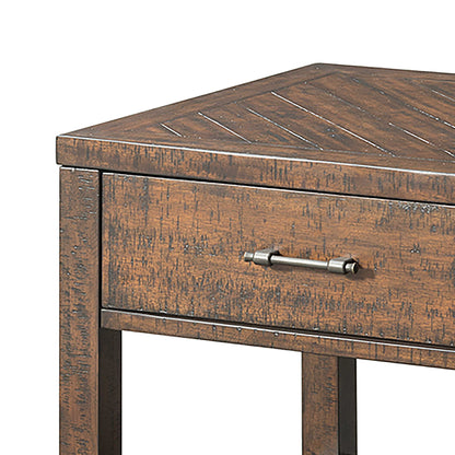 Jax - End Table - Dark Walnut