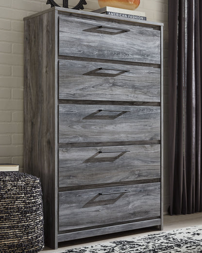 Baystorm - Panel Bedroom Set - Gray