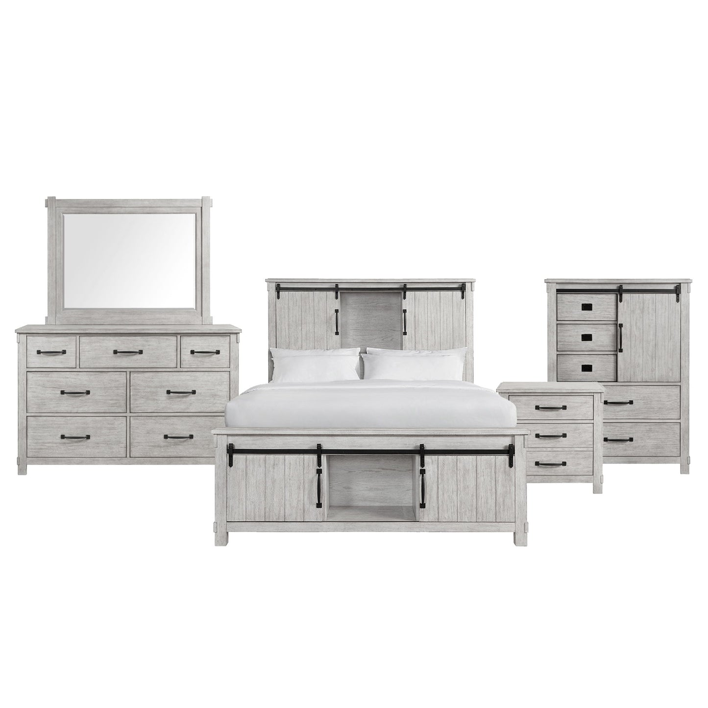 Scott - Platform Storage Bedroom Set
