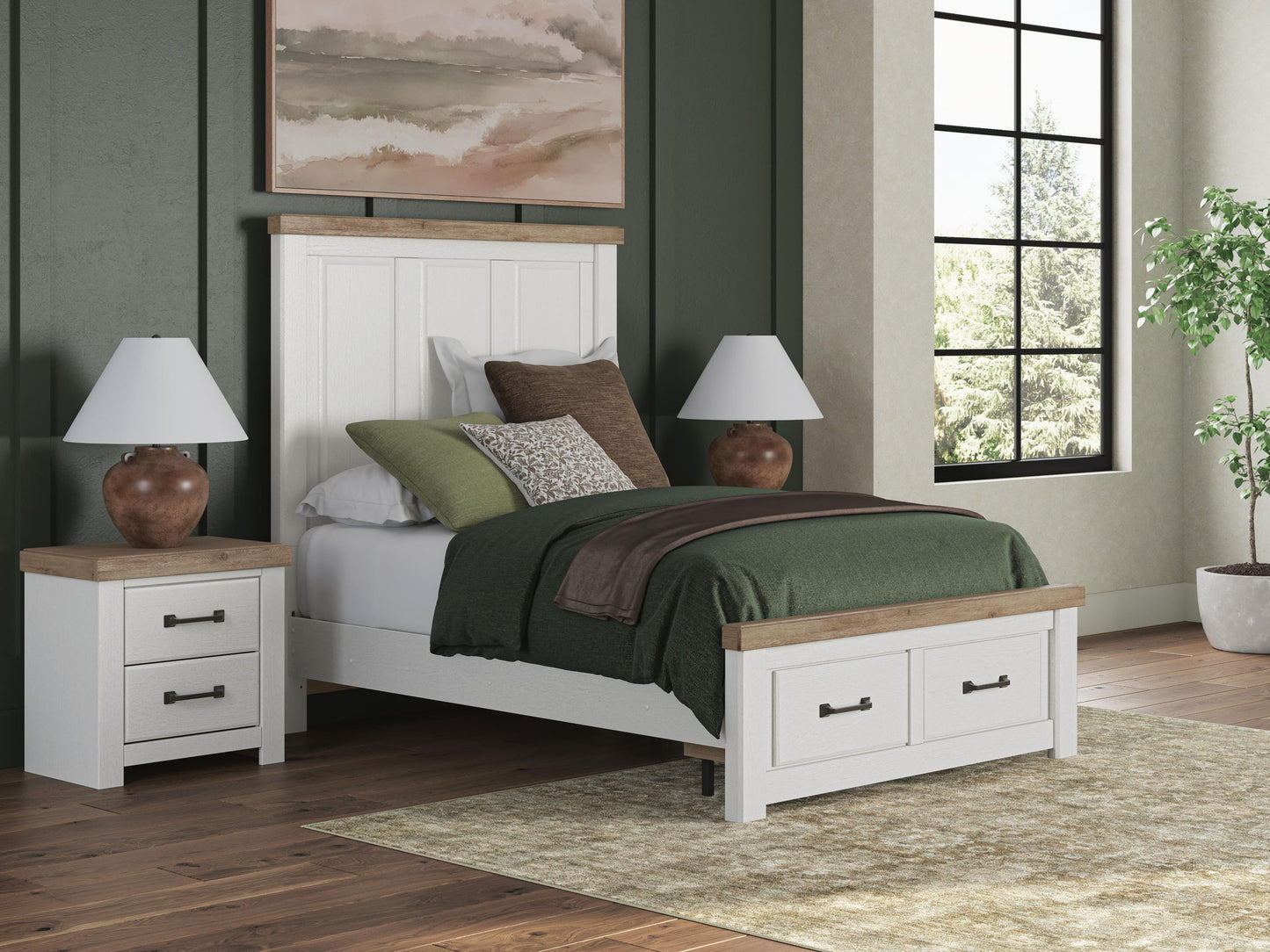 Savonport - Panel Storage Bed