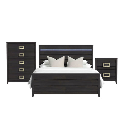 Tobias - Bedroom Set With LED