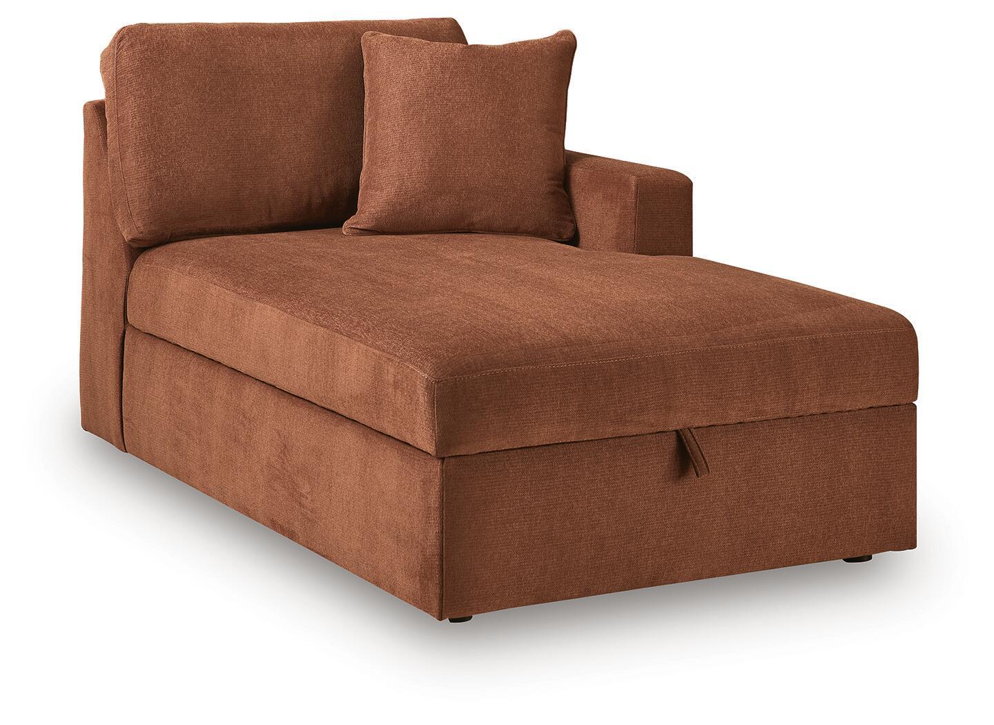 Modmax - RAF Corner Chaise With Storage - Spice