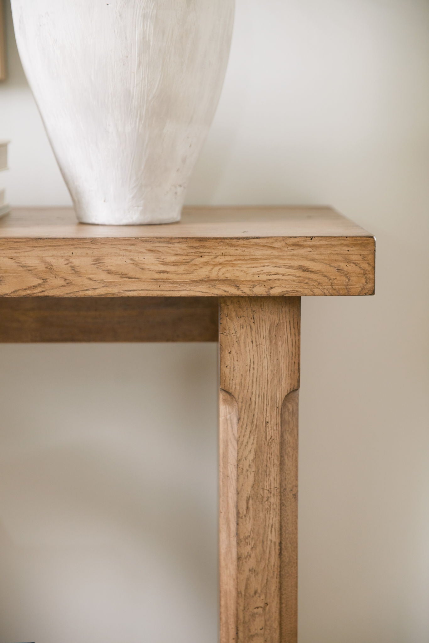 Commerce And Market - Console - Light Wood