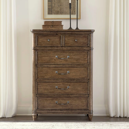 Harrison Heights - 5 Drawer Chest - Sienna