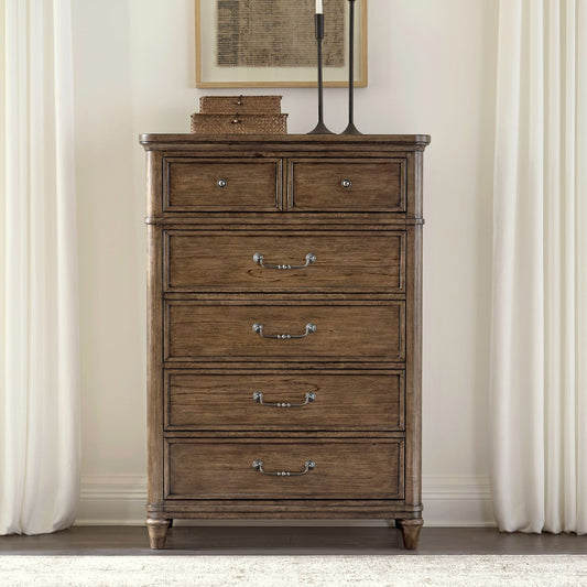 Harrison Heights - 5 Drawer Chest - Sienna