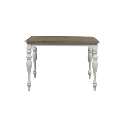 Magnolia Manor - Gathering Leg Table - Antique White
