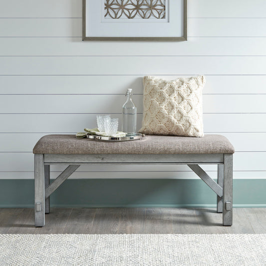 Newport - Dining Bench - Smokey Gray / Carbon Gray