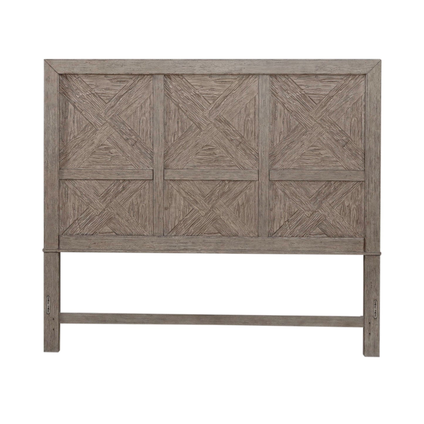 Skyview Lodge - King Panel Headboard - Cobblestone