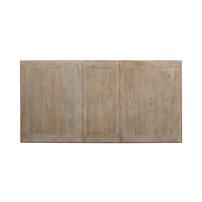 Summerville - Rectangular Leg Table - Soft White Wash / Wirebrushed Gray