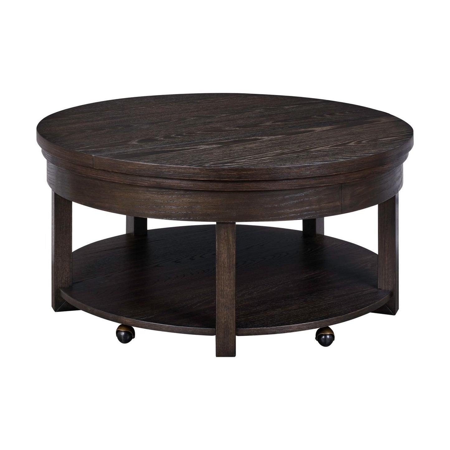 Weston - Round Lift Top Cocktail Table - Peppercorn