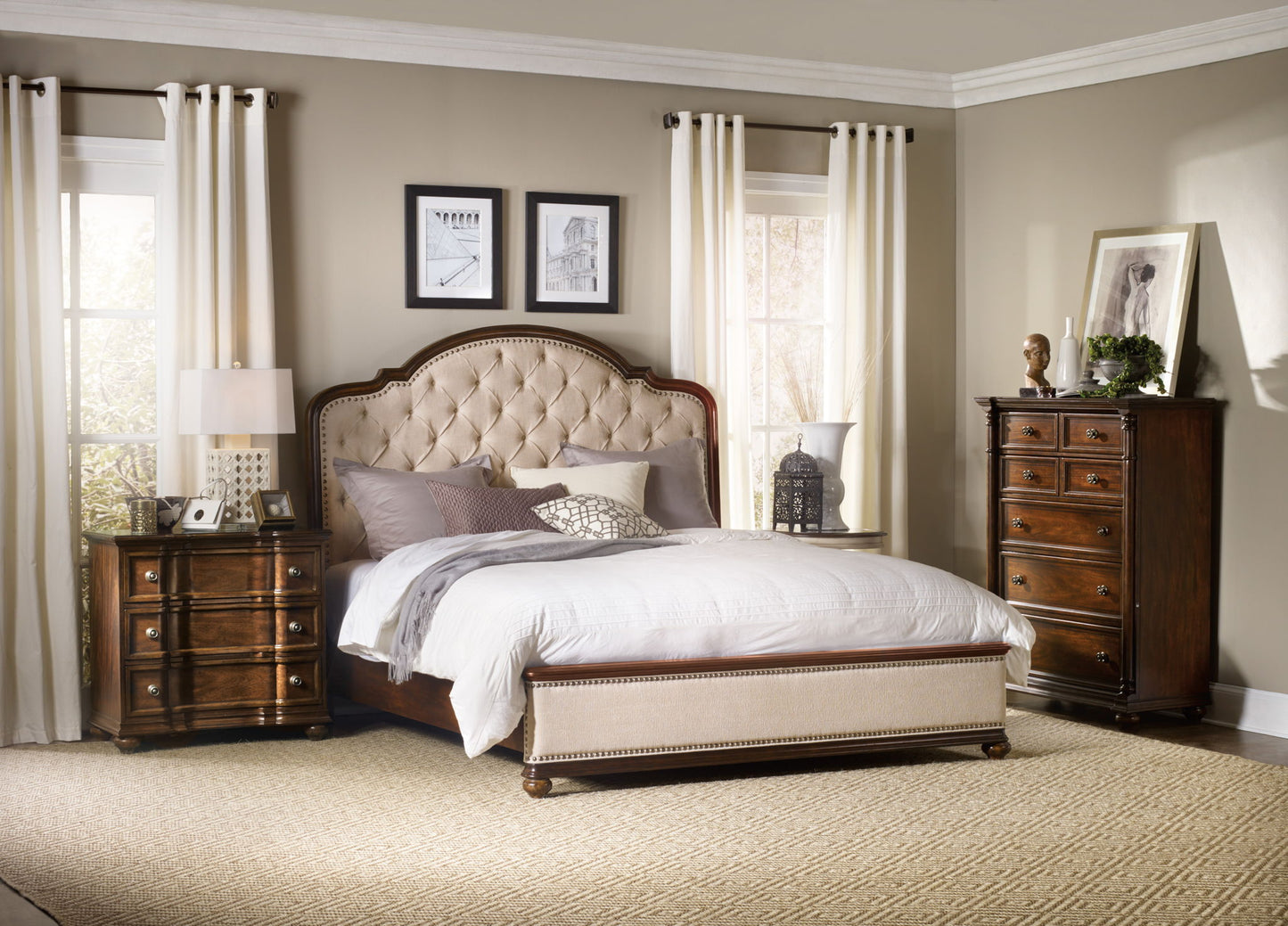 Leesburg - Bachelor's Chest - Dark Brown