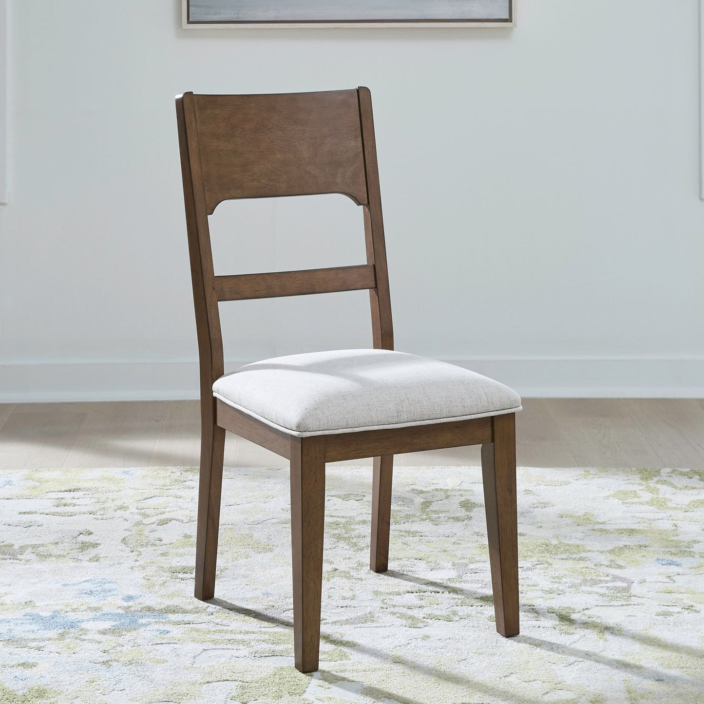 Harmony - Panel Back Side Chair - Brownstone