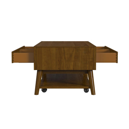 Santa Barbara - 3 Piece Occasional Table Set (Coffee Table & Two End Tables) - Walnut
