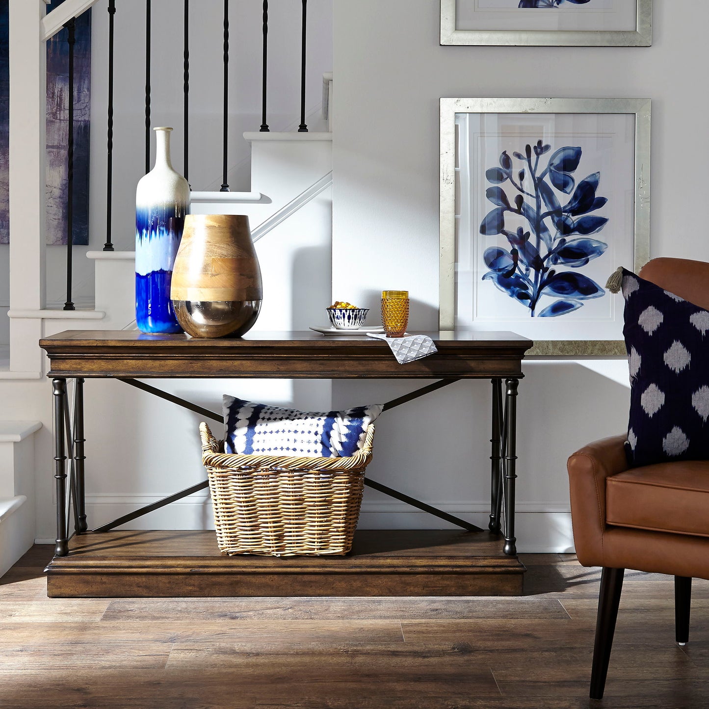 Tribeca - Sofa Table - Cordovian Brown