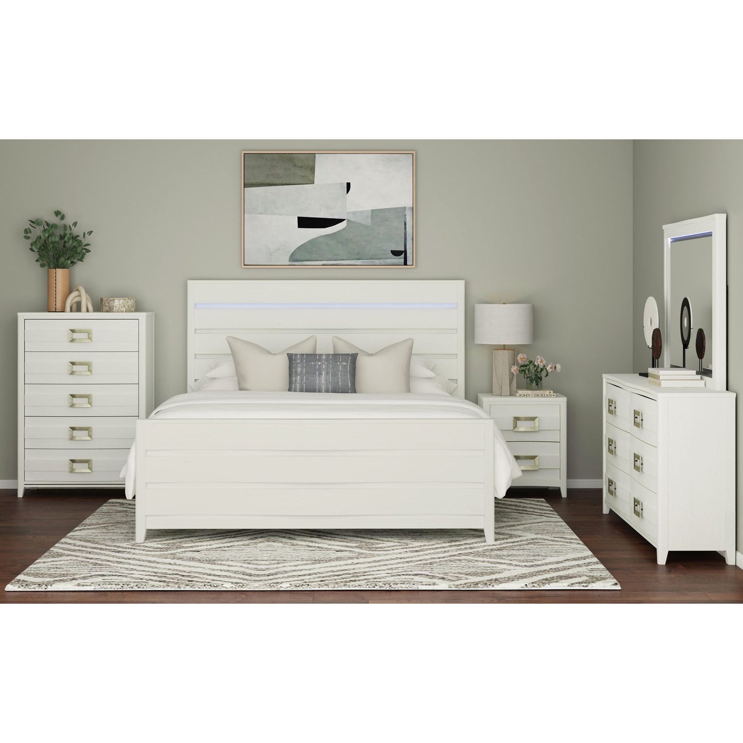 Tobias - 2-Drawer Nightstand With USB