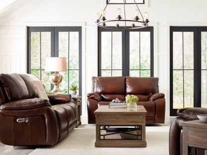 Vail - Power Reclining Sofa - Burnt Sienna