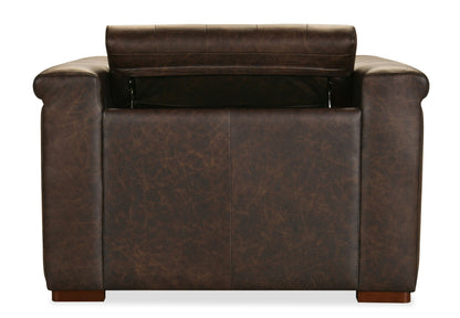 MS - Savion Deux Power Recliner With Power Headrest