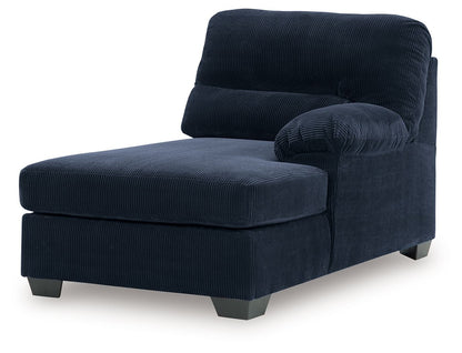SimpleJoy - RAF Corner Chaise - Navy