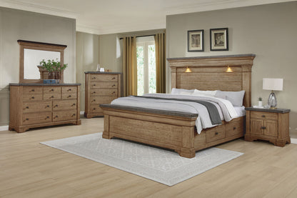 Augusta - Two Drawer Nightstand With USB Port