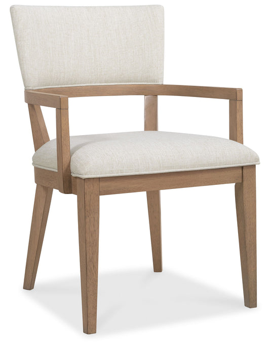 Sonnet - Upholstered Dining Chair (Set of 2) - Beige / Light Brown