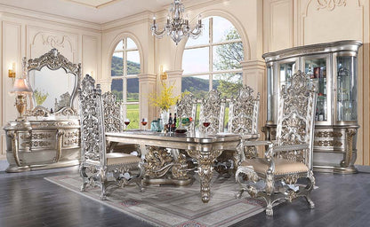 Danae - Dining Table - Champagne & Gold