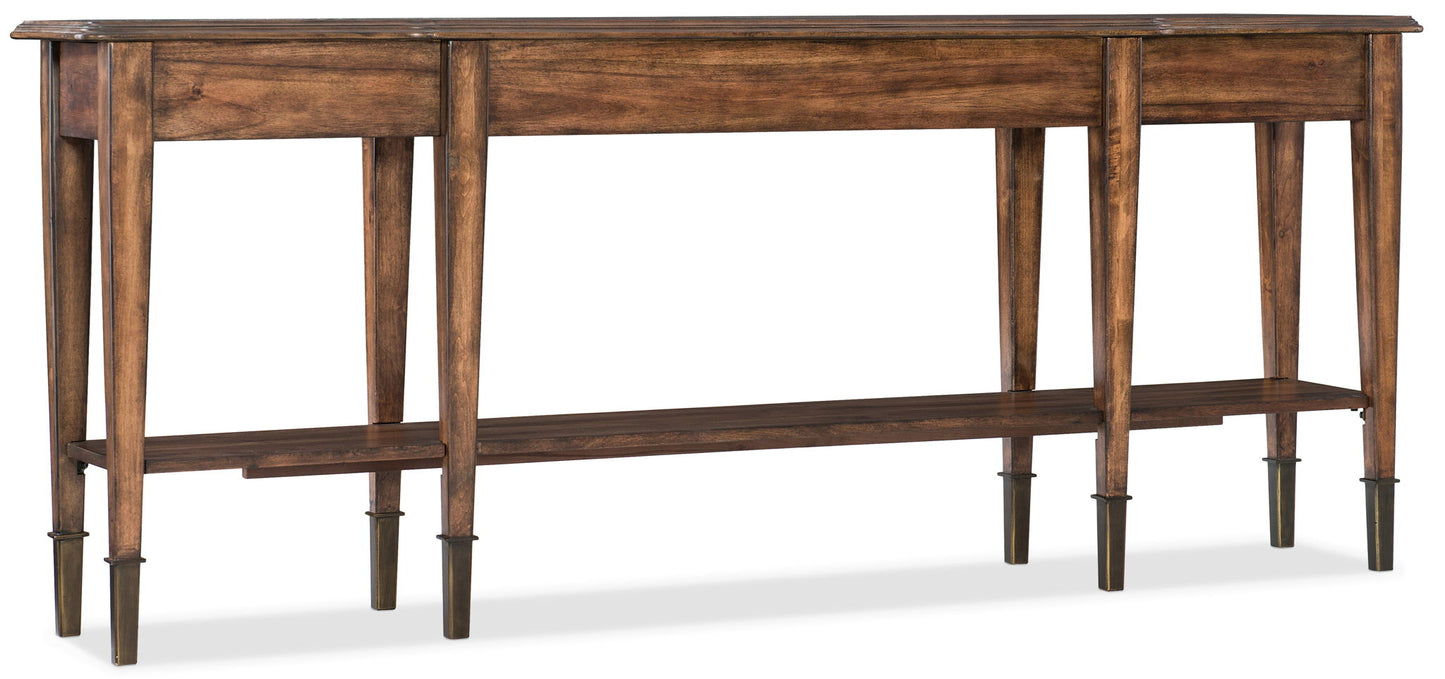Home Accent - Skinny Console Table - Light Brown