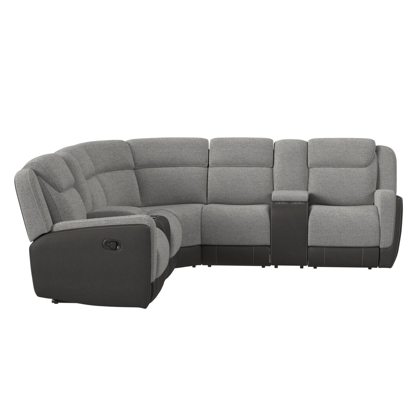 Hornet - 3 Piece Motion Sectional Set With Console