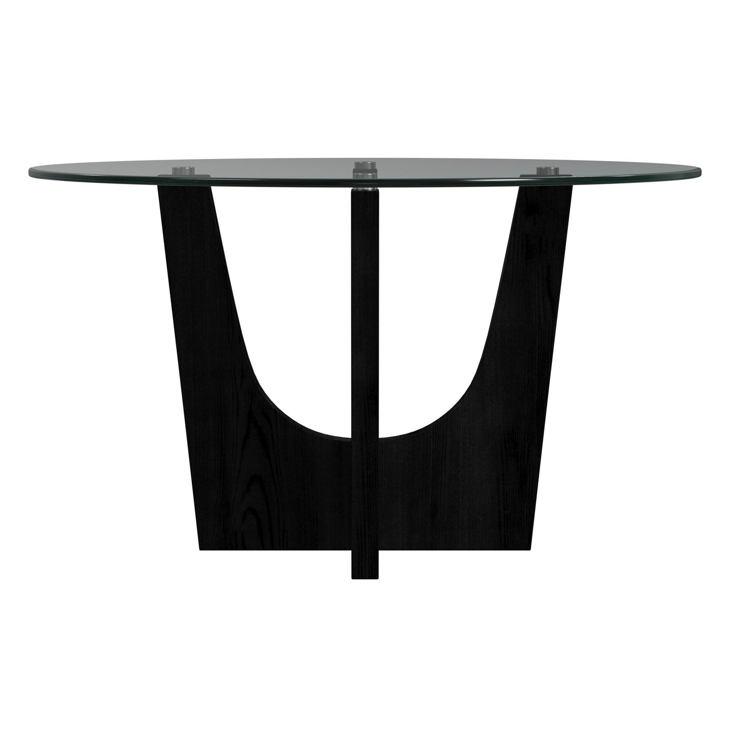 Oregon - Round Table With Glass Top