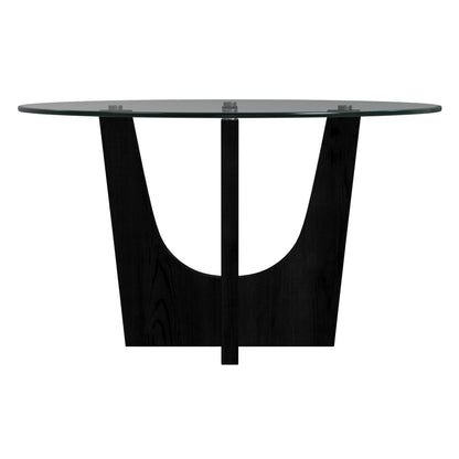 Oregon - Round Table With Glass Top