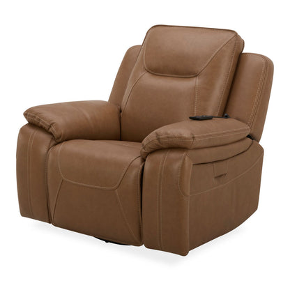 Callihan - Swivel Glider Recliner P3 - York Butternut