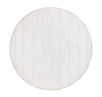 Cottage Park - Complete Round Table - White