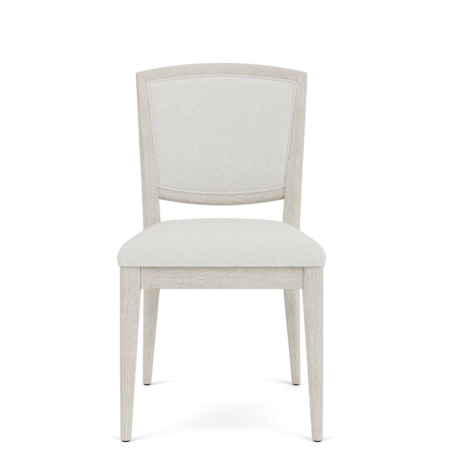 Carmella - Upholstered Back Side Chair (Set of 2) - Pebble Oak