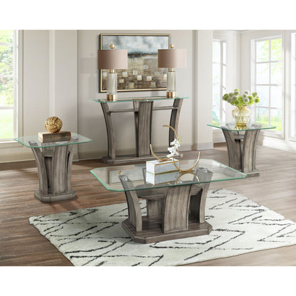 Dapper - Rectangular Coffee Table - Gray