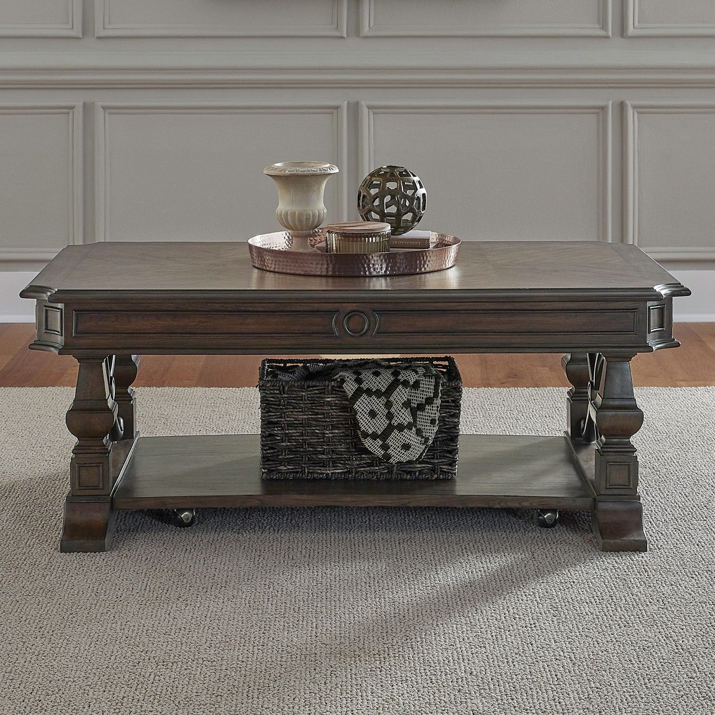 Provence Park - Cocktail Table - Chateau Brown