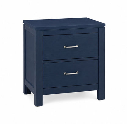 Tide & Timber - Nightstand - 2 Drawer - Luxe Blue Oak