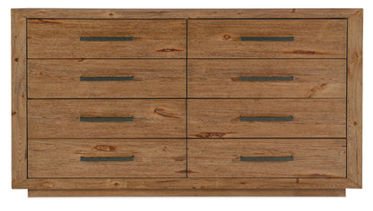 Big Sky - 8-Drawer Dresser - Light Brown