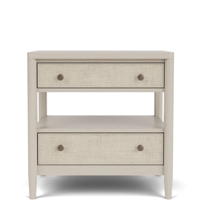 Laguna - 2 Drawer Nightstand - Beige
