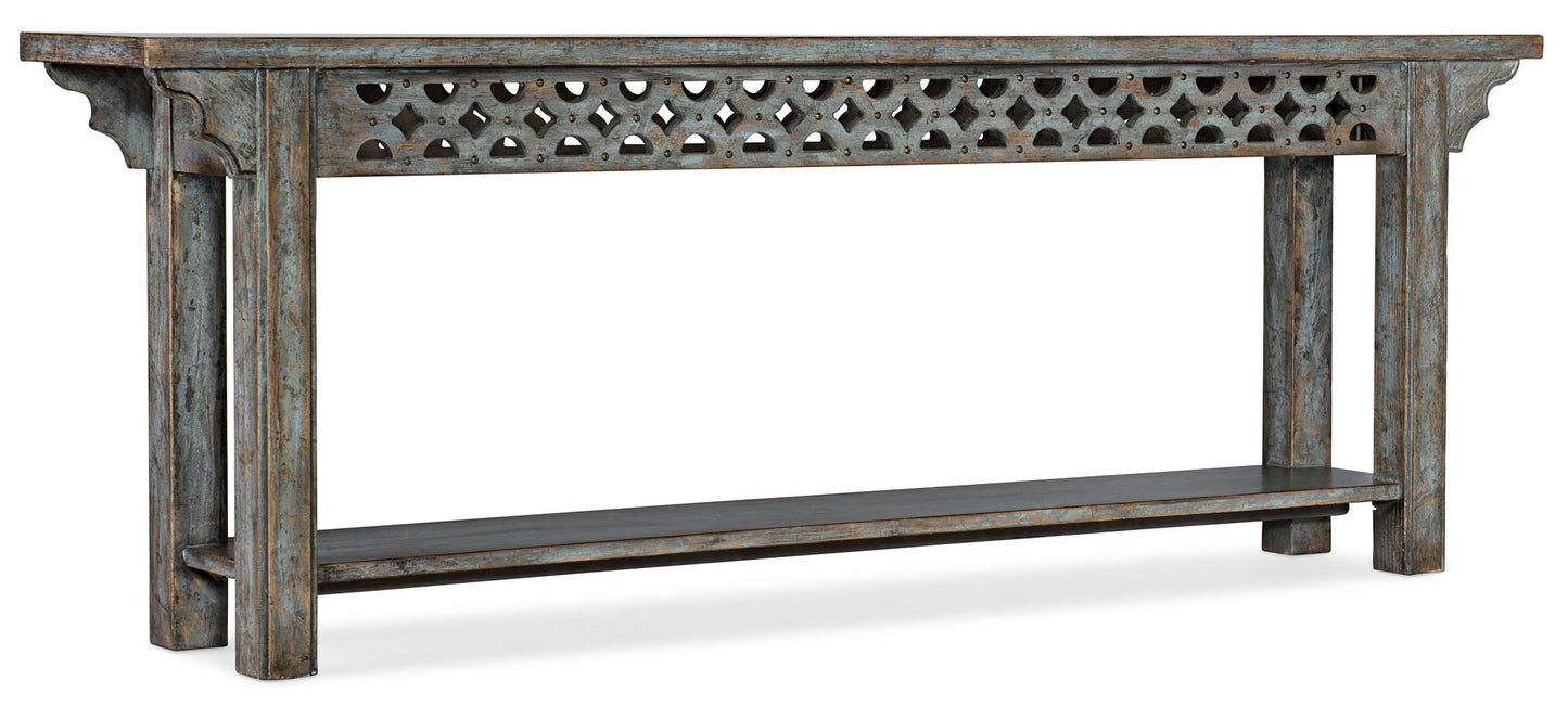 La Grange - Burnham Console - Light Blue