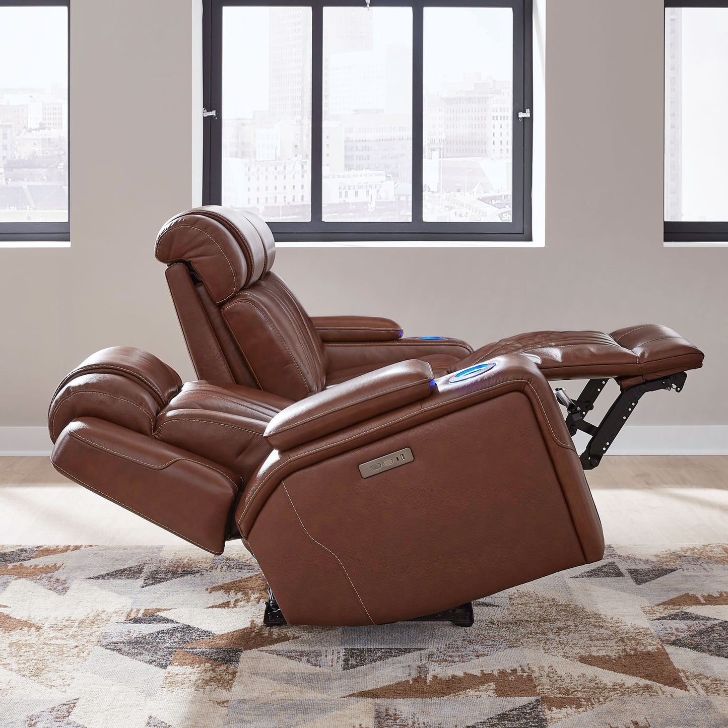 Caswell - Sofa P2 & ZG - Nature Chestnut
