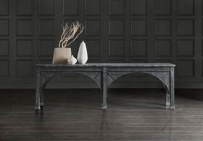 Melange - Thunber Sofa Console - Black