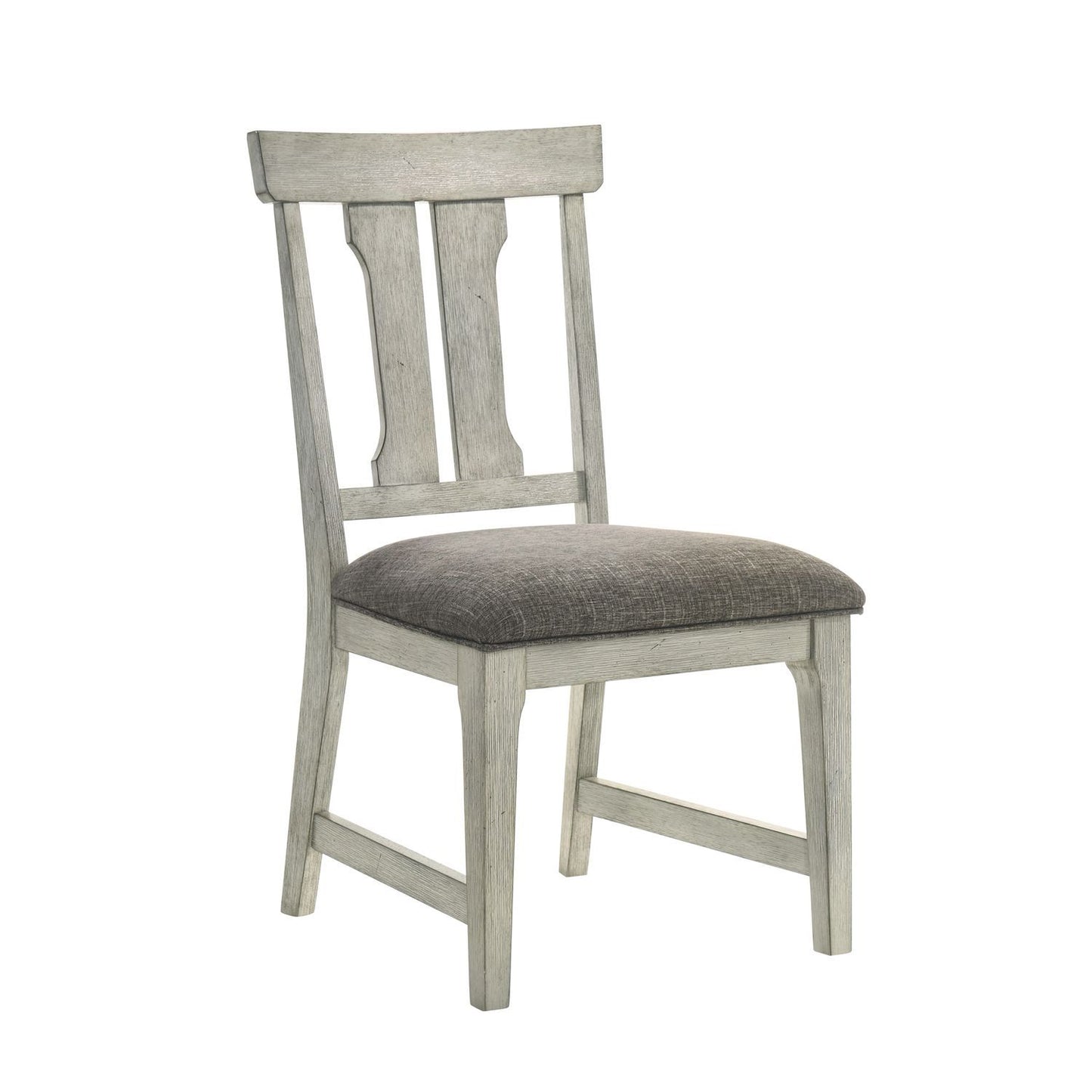 Hallendale - Splat Back Side Chair - Gravel Wash