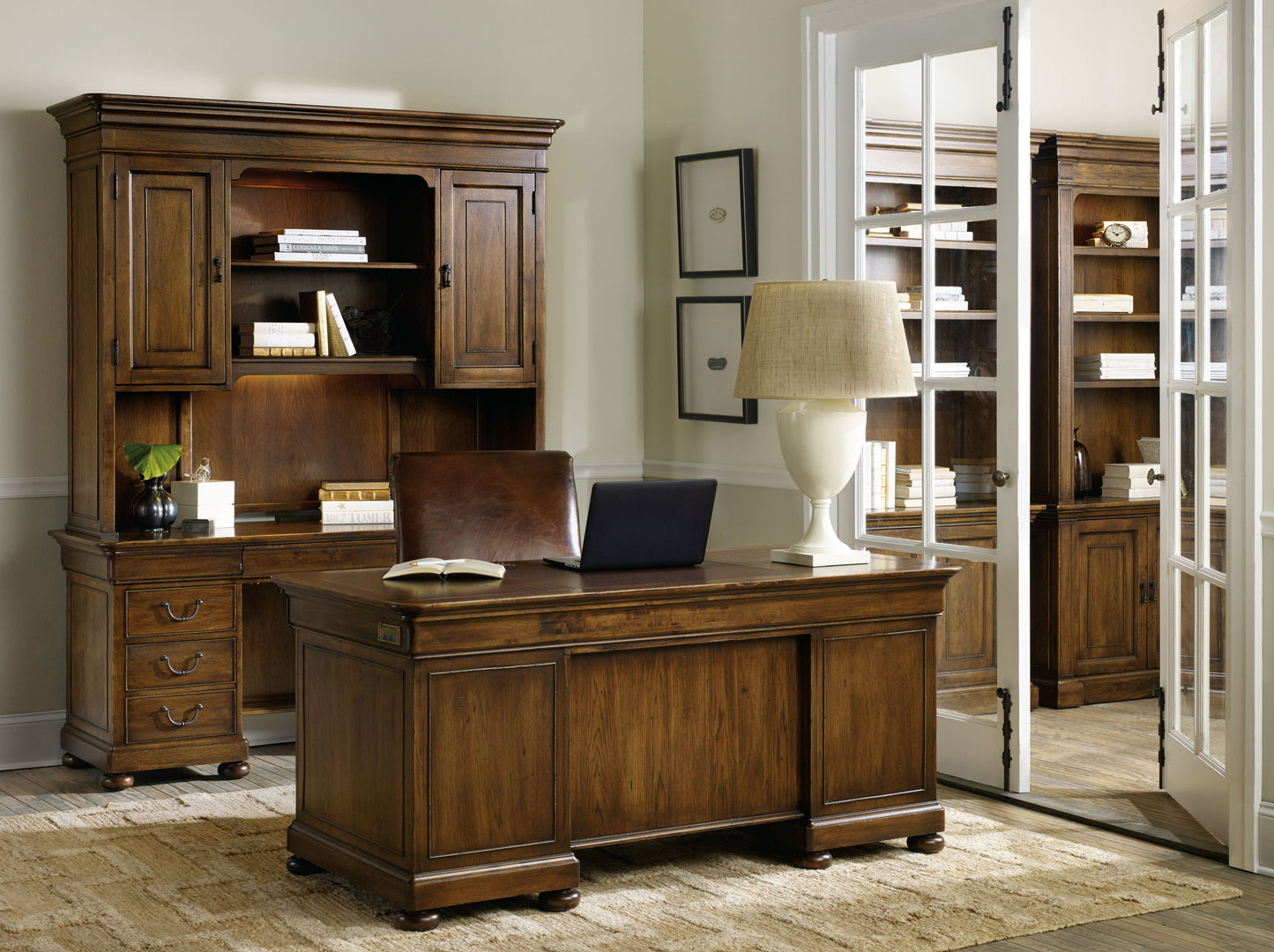 Archivist - Executive Desk - Dark Brown