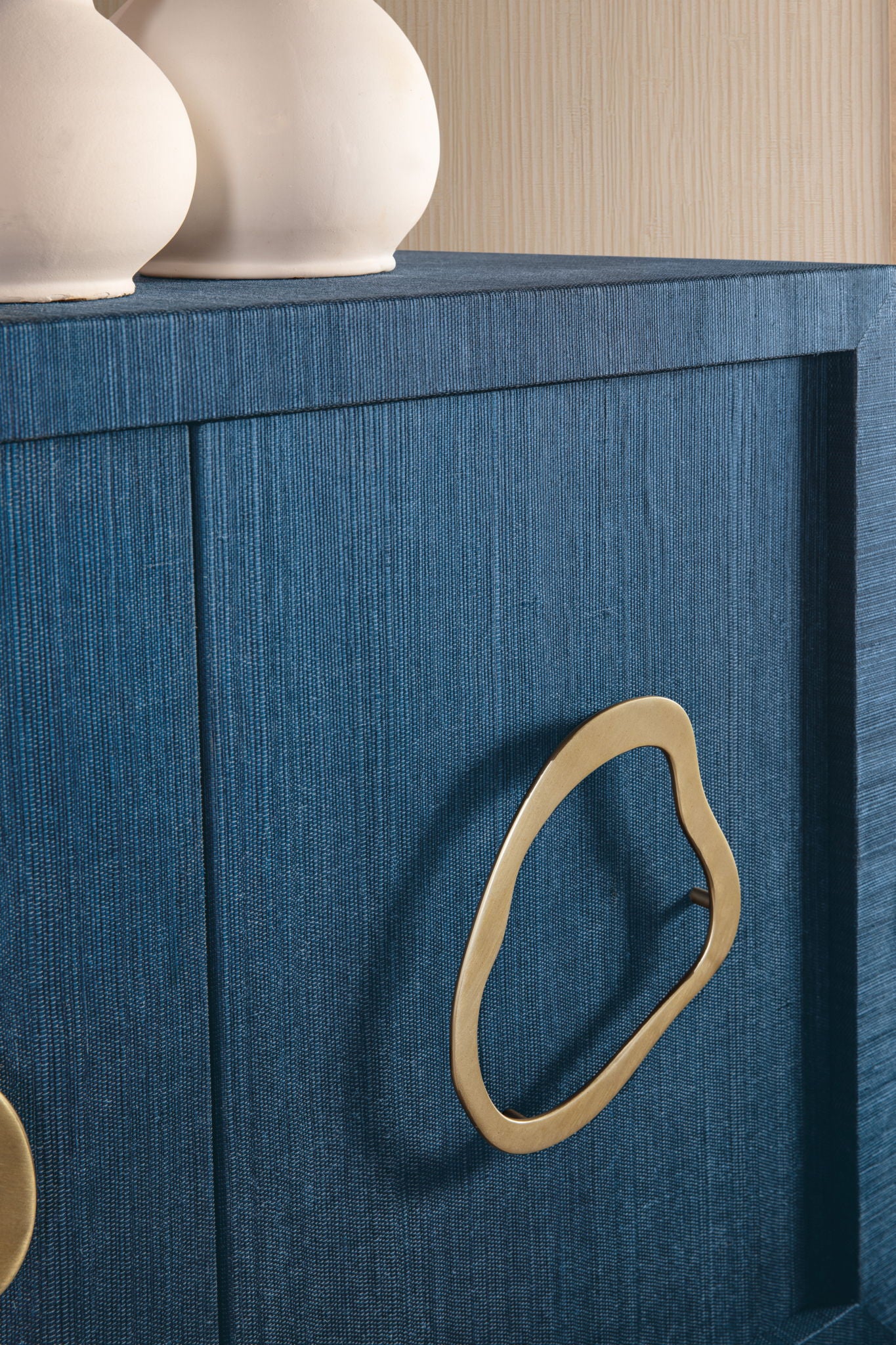 Commerce And Market - Paige Five-Door Credenza - Blue