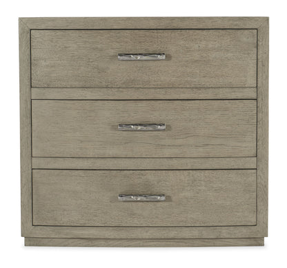 Linville Falls - Ashford 3-Drawer Nightstand - Gray