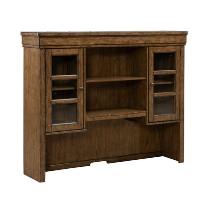 Carolina Park - Credenza Hutch - Amber Brown