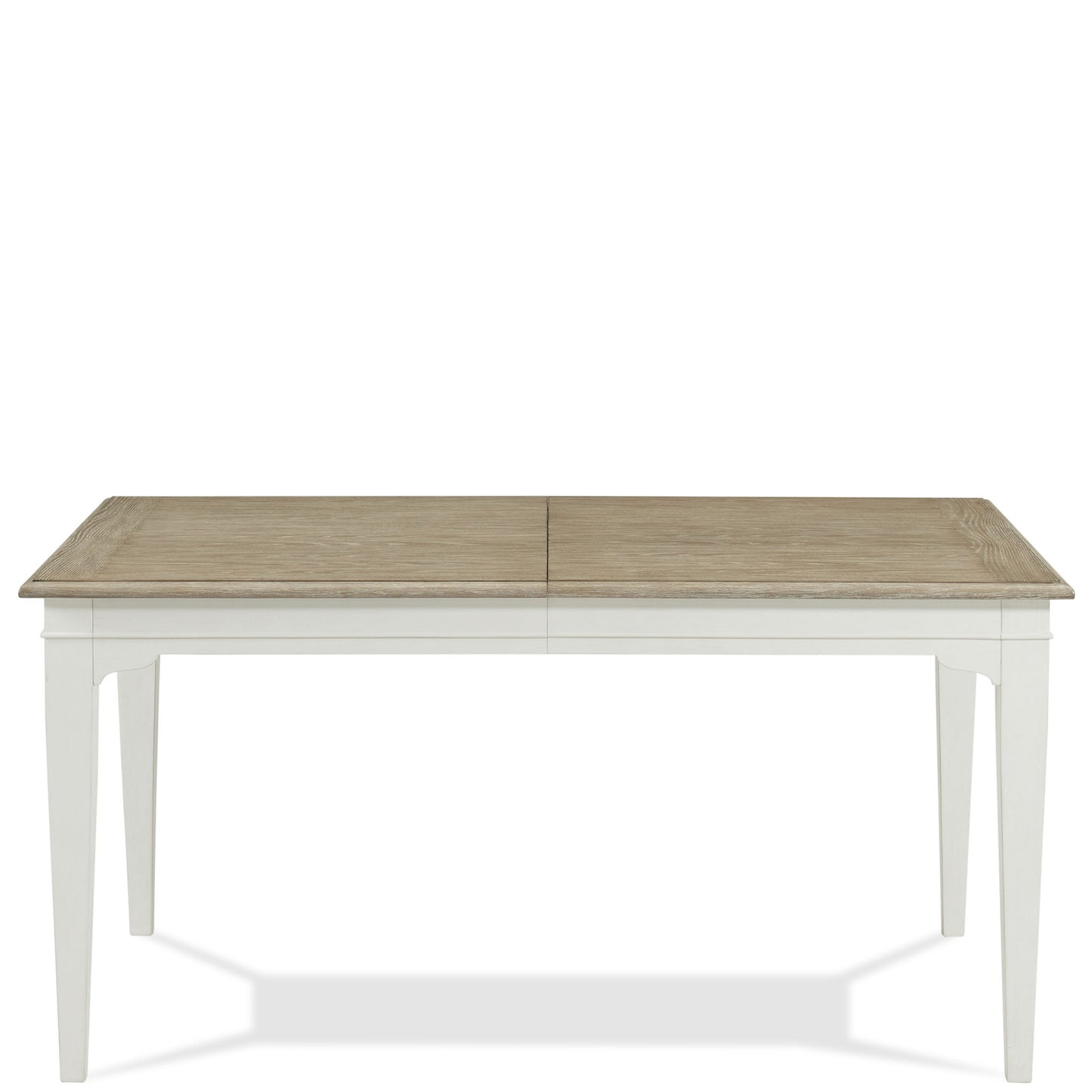 Myra - Rectangular Leg Dining Table - Natural / Paperwhite