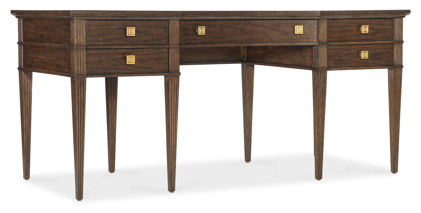Home Office - Diplomat Writing Desk - Dark Brown